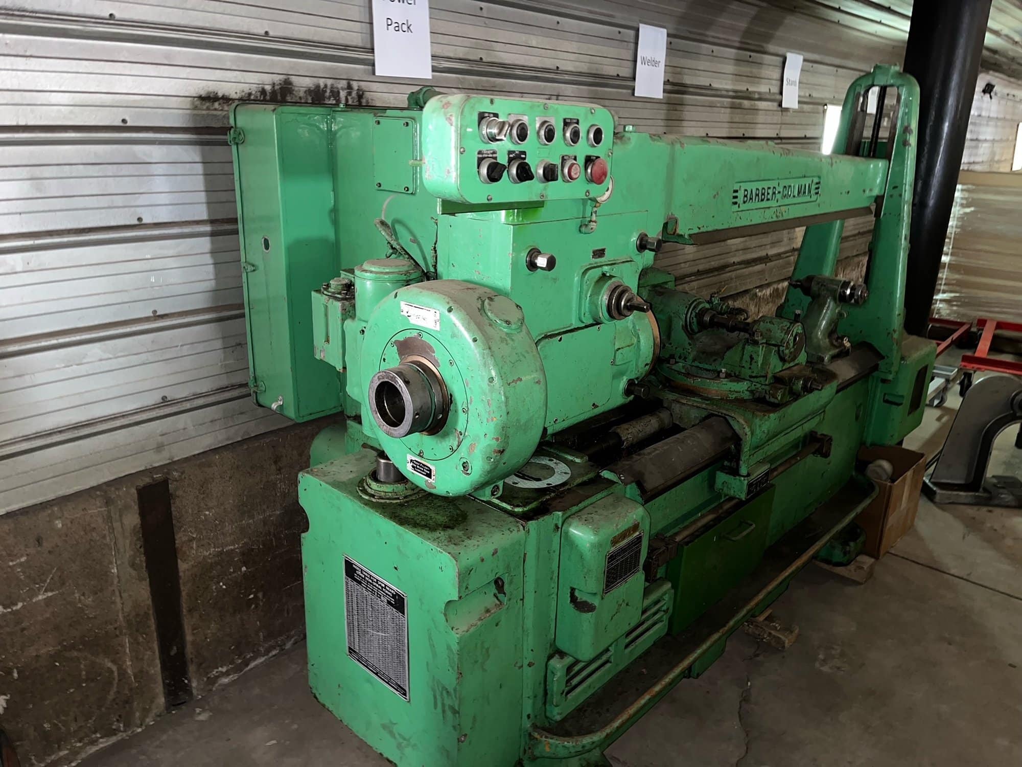 Barber Coleman 16-36 Gear Hobber - Timing Gears Included - Image 2