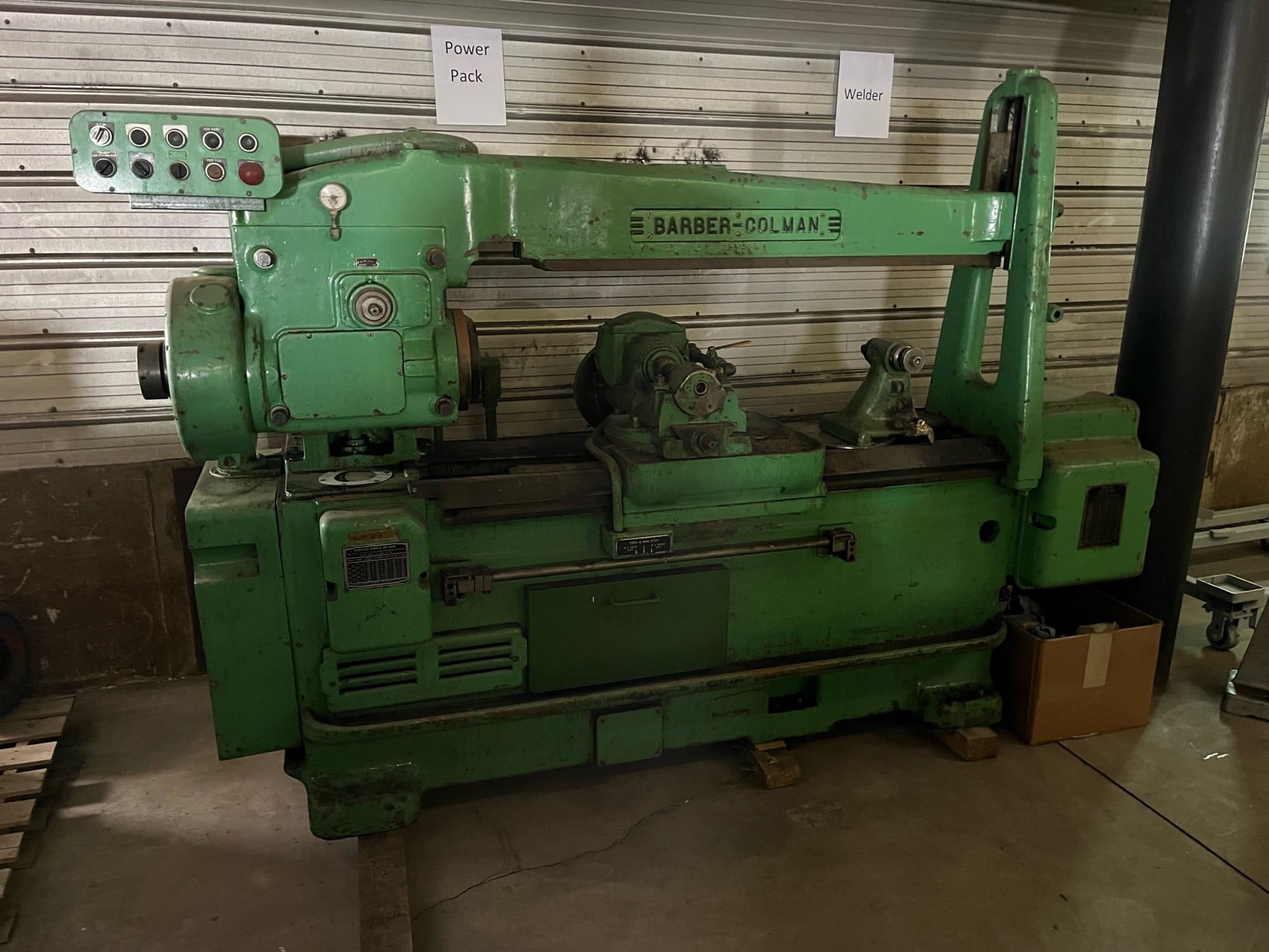 Barber Coleman 16-36 Gear Hobber - Timing Gears Included