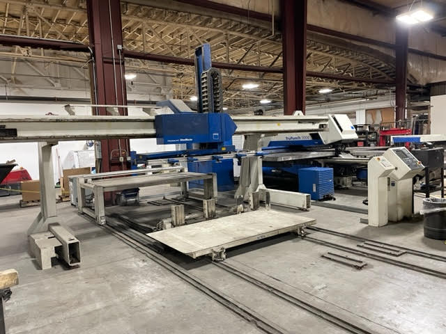 24 Ton Trumpf Trupunch 5000 CNC Punch, 2005 with load/unload-lots of tooling - Image 8