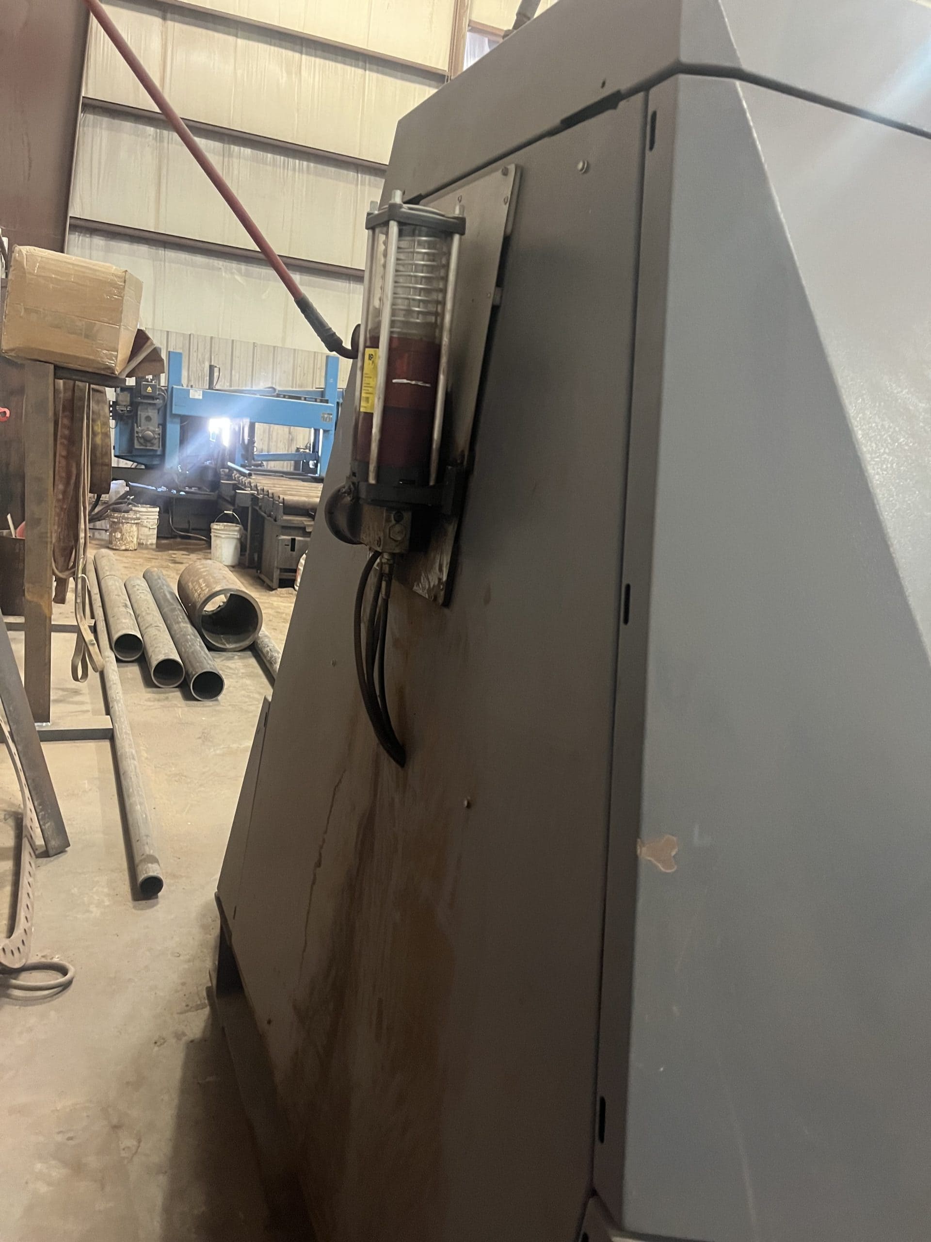 3/4" x 10' RMT Kyson R-Genius 10-1299 CNC Plate Roll, 2017- Overhead and Side Supports - Image 3
