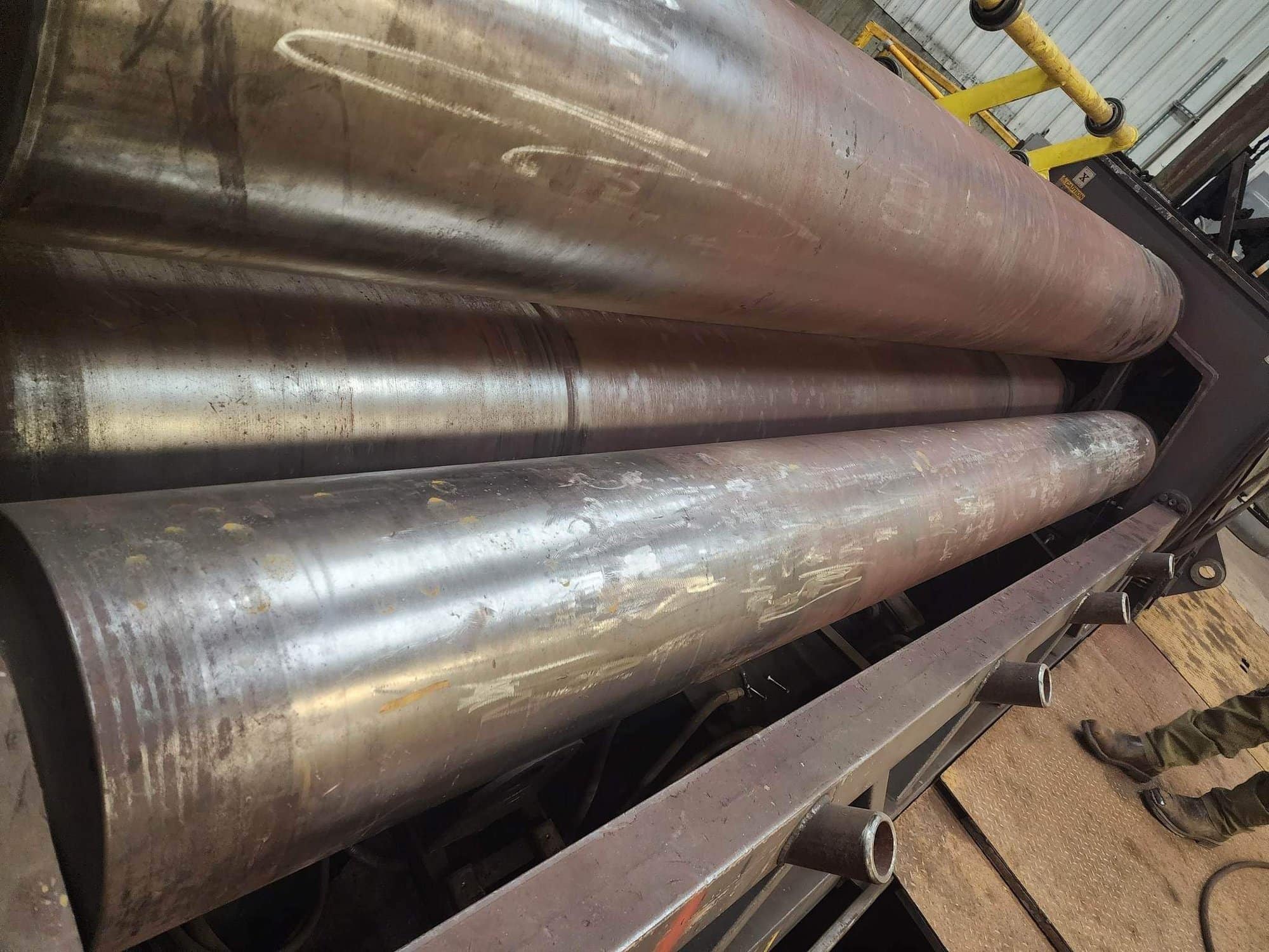 1-3/16" X 13' JMT Durma HRB-4 4030 Plate Roller, 2012 - Image 4