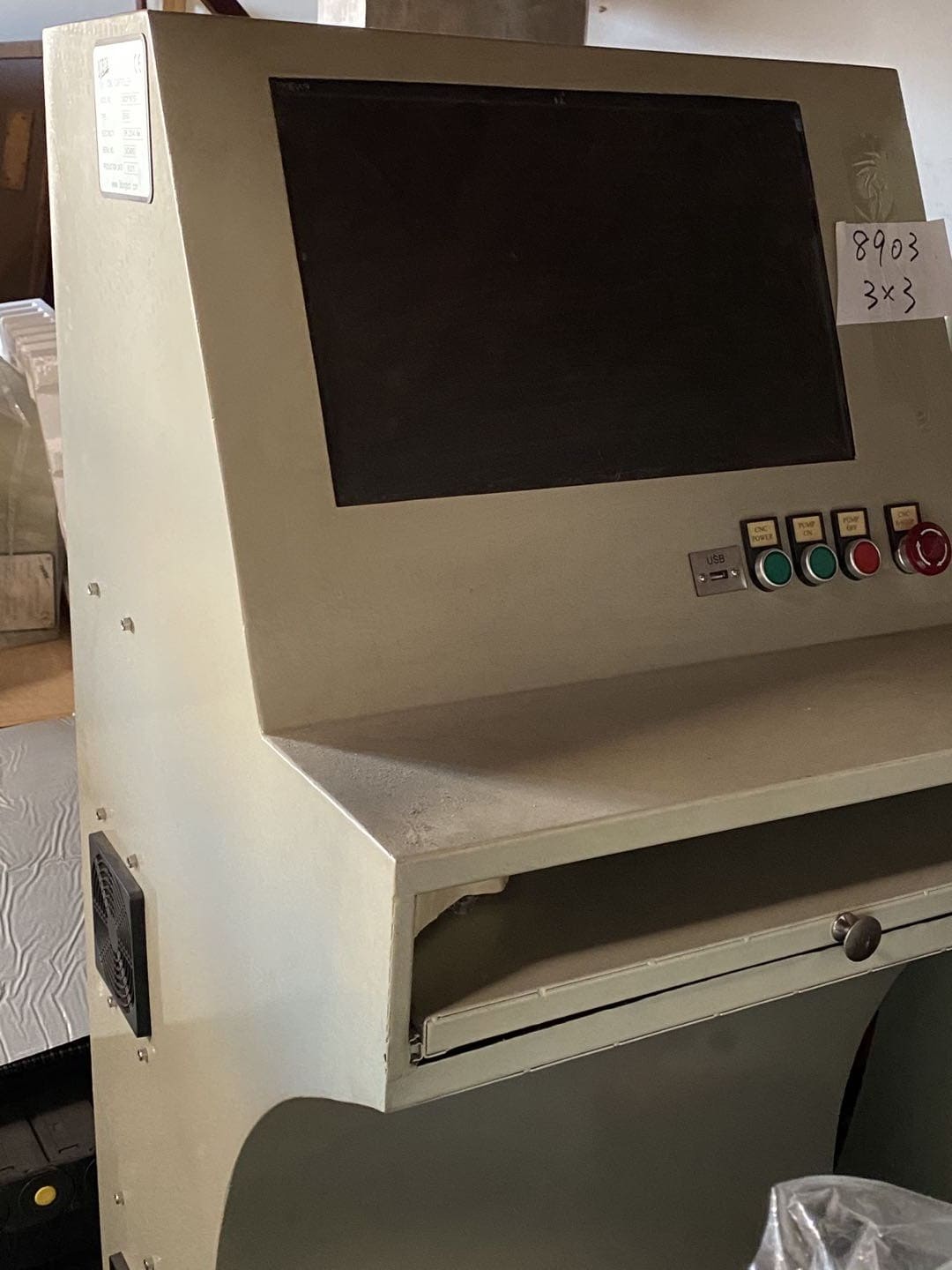 3'x3' IWM1010H CNC Waterjet, 2015 - Demo Unit only 1613 Hours - Image 2