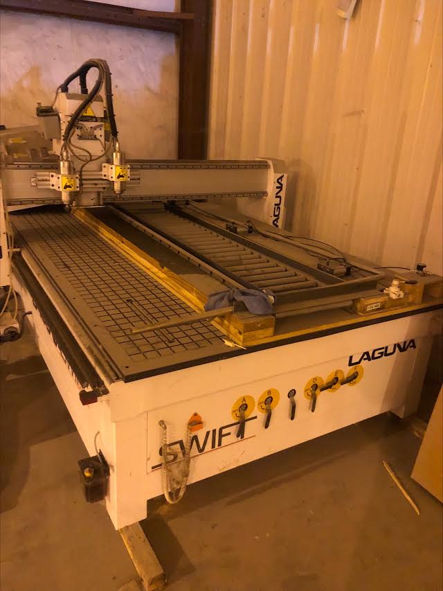 5' x 10' Laguna Swift CNC Router, 2017 - Liquid Cooled Spindle, Tooling Included - Image 4