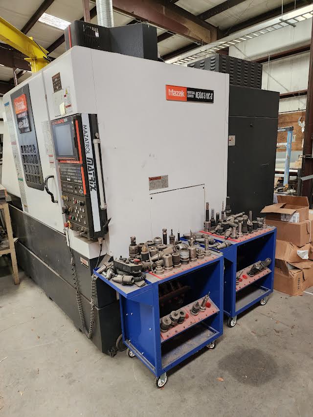 Mazak Nexus VCN 510C-II VMC, 2007- Low Hours, Coolant Thru Spindle, Matrix Control