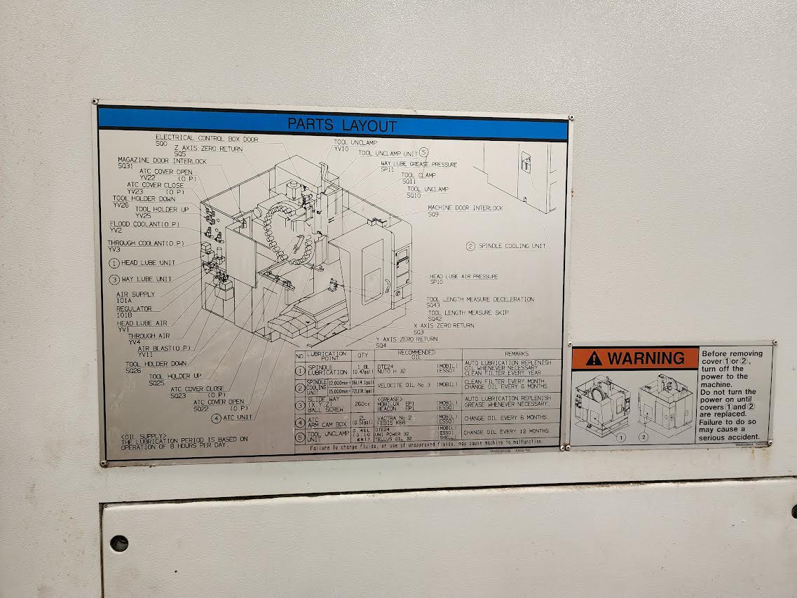 Mazak Nexus VCN 510C-II VMC, 2007- Low Hours, Coolant Thru Spindle, Matrix Control - Image 8