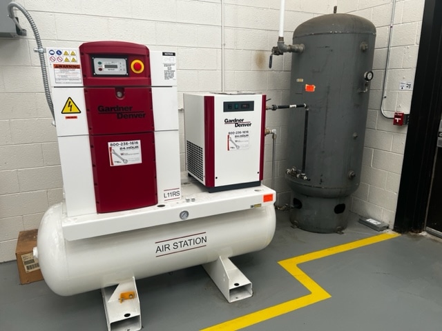 20 HP Gardner Denver LRS7-11A Air Compressor