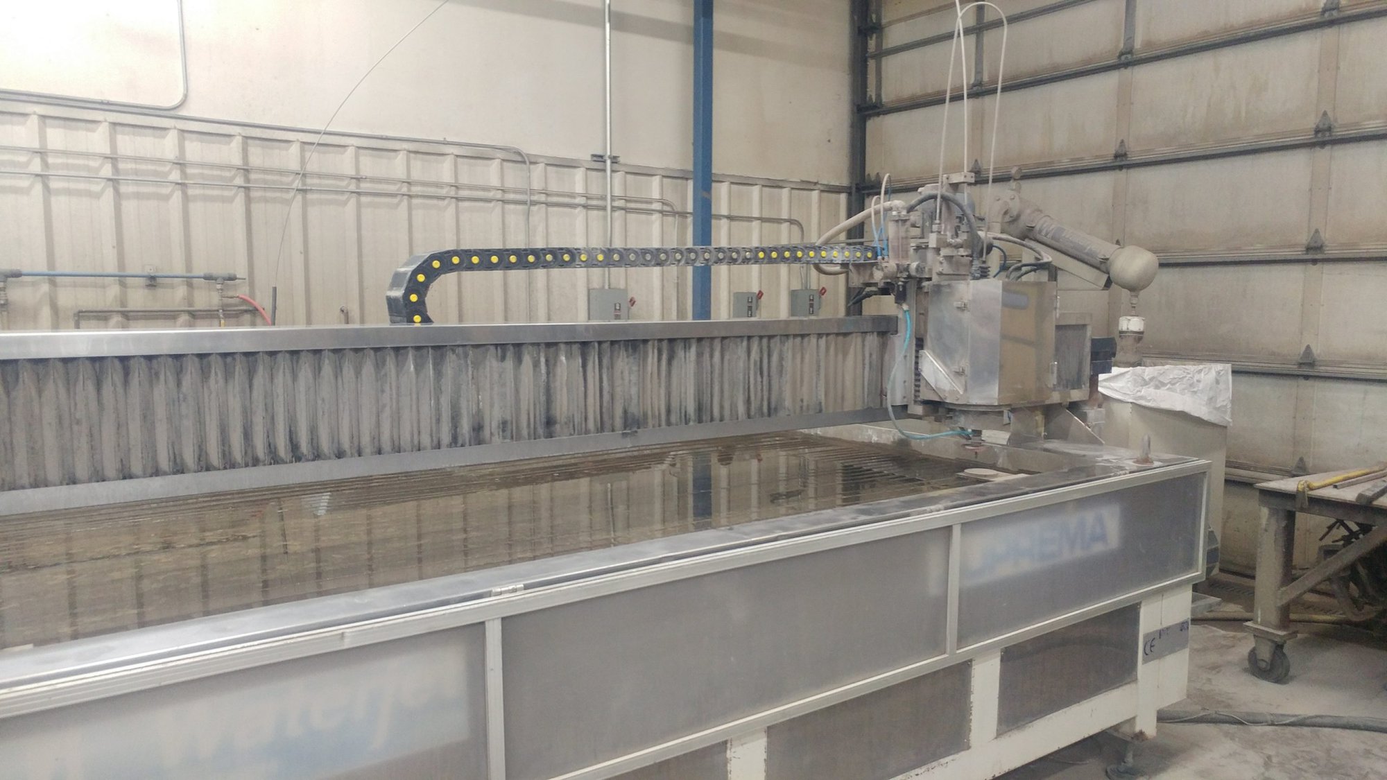 5' x 10' Mitsubishi Suprema Waterjet, 2007- 60,000 PSI - Image 4