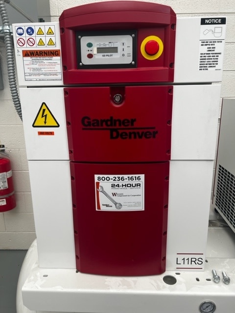 20 HP Gardner Denver LRS7-11A Air Compressor