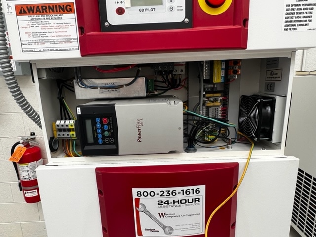 20 HP Gardner Denver LRS7-11A Air Compressor