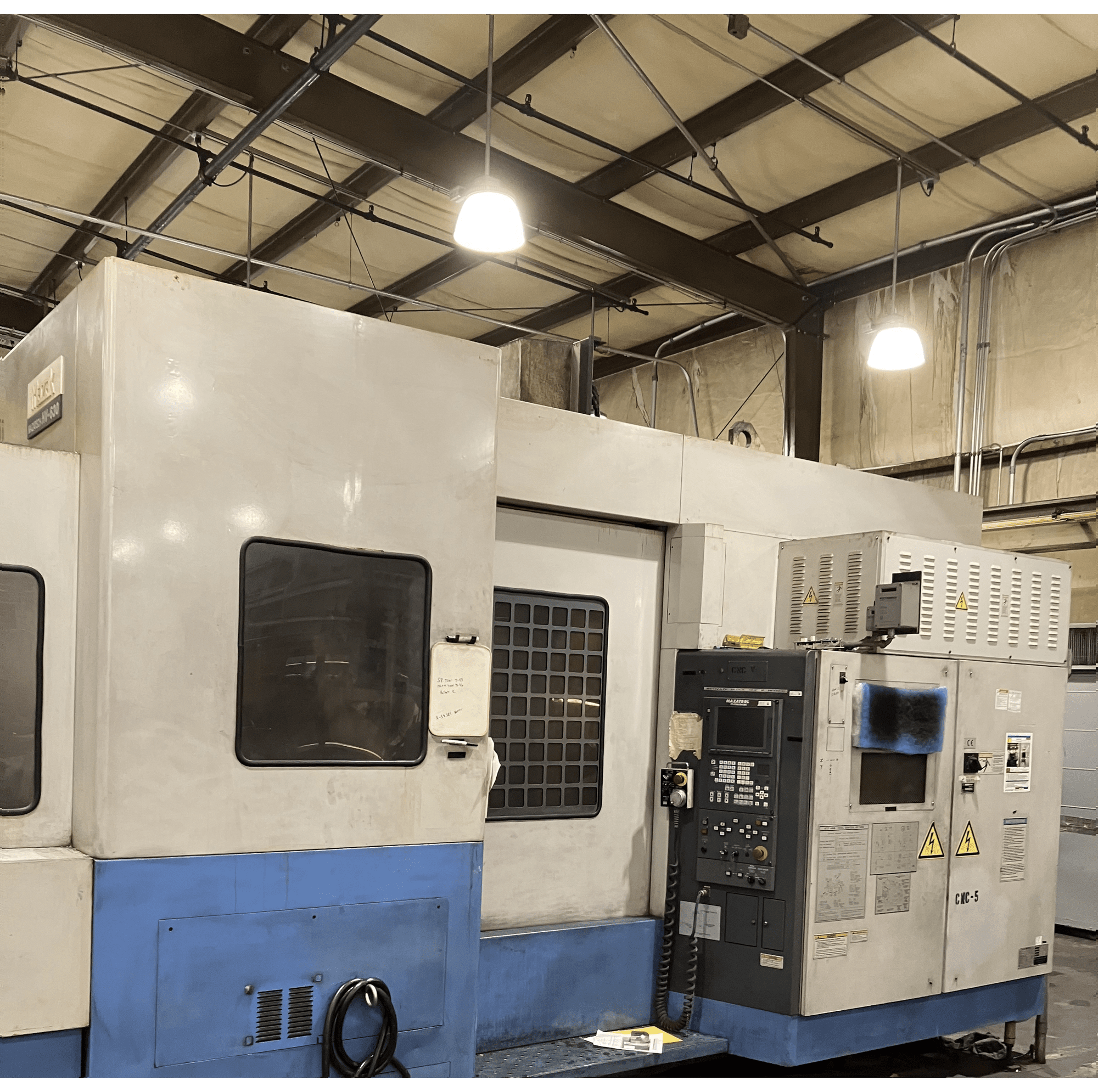 Mazak HV630 5 Axis 630mm HMC, 2000 - Chip Conveyor, 80 ATC
