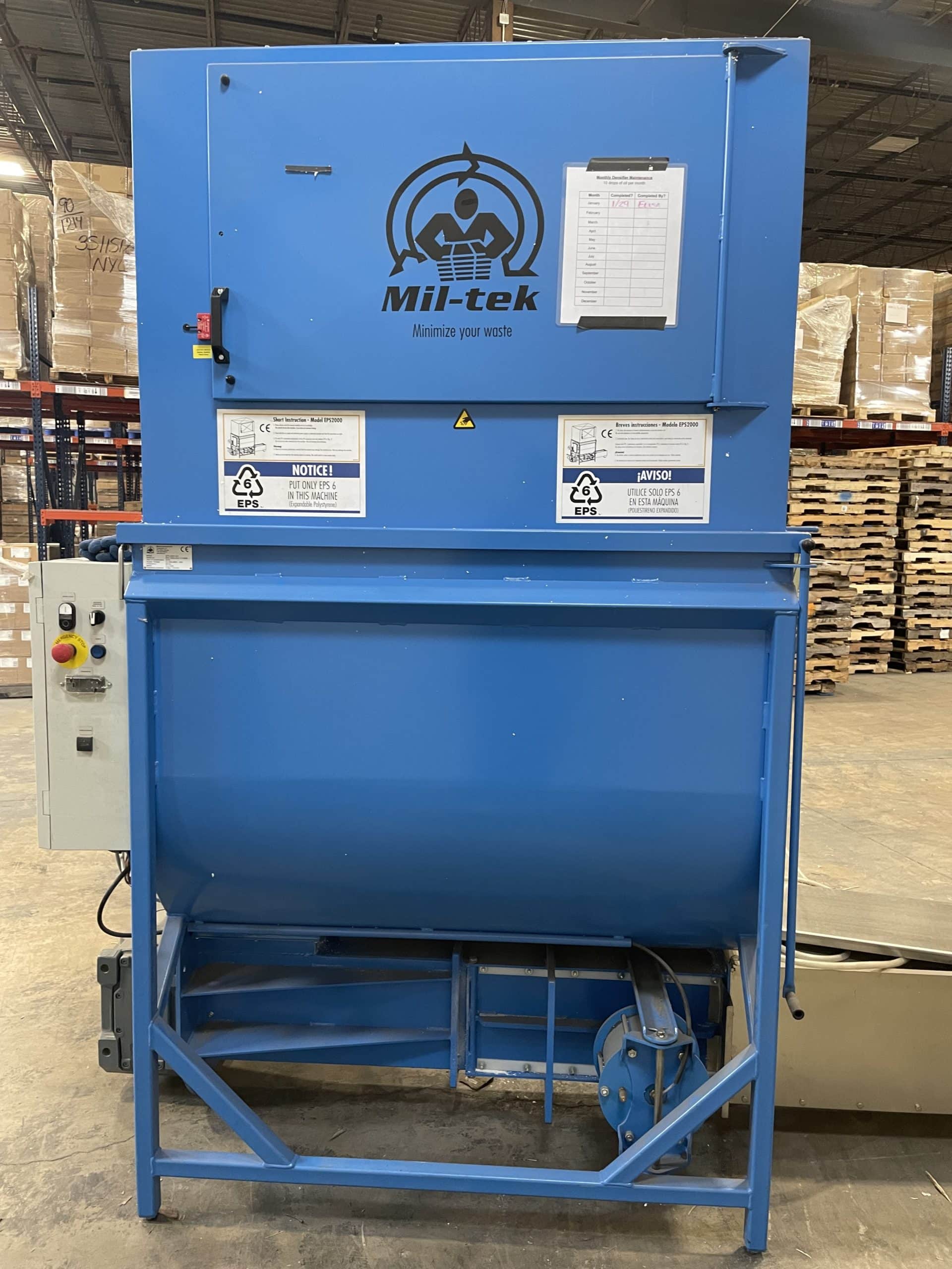 Mil-Tek EPS 2000 US1 Polystyrene Compactor, 2019 - Pallet Mold (1)