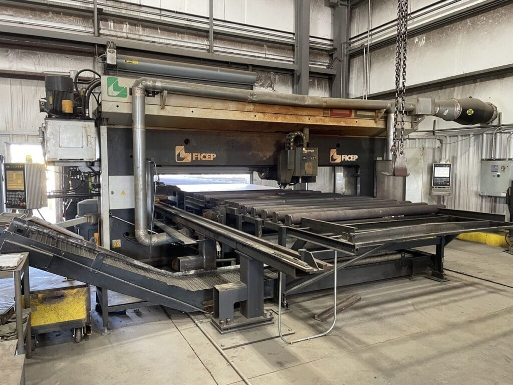 Ficep TIPO B254 Plate Processor, 2014
