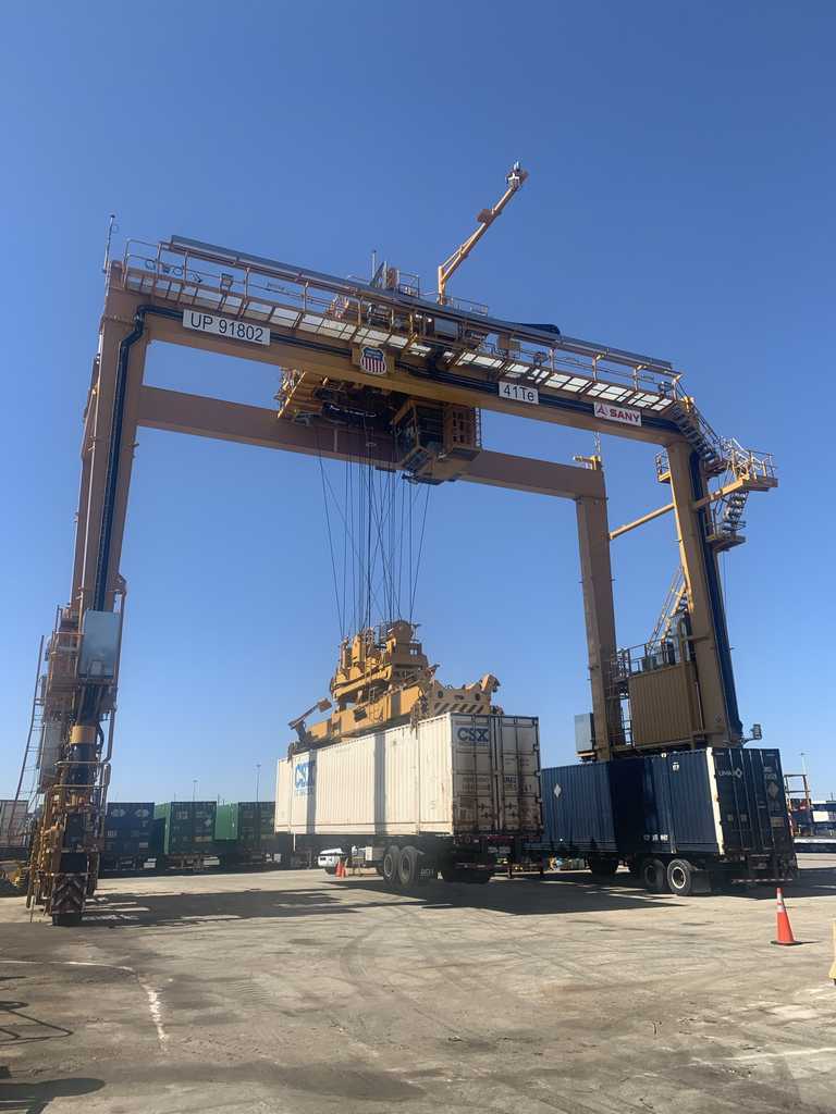 Sany SRTG522201 41 Ton Rough Terrain Gantry Crane, 2019