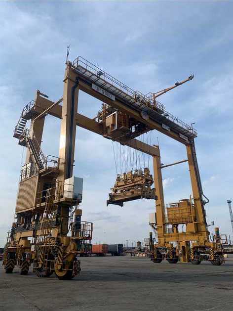 Sany SRTG522201 41 Ton Rough Terrain Gantry Crane, 2019 - Image 3