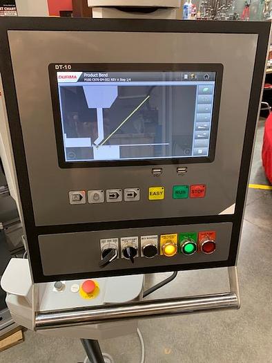 66 Ton x 4' Durma AD-R 1260 Hydraulic Press Brake, 2015 - With Safety Laser - Image 2