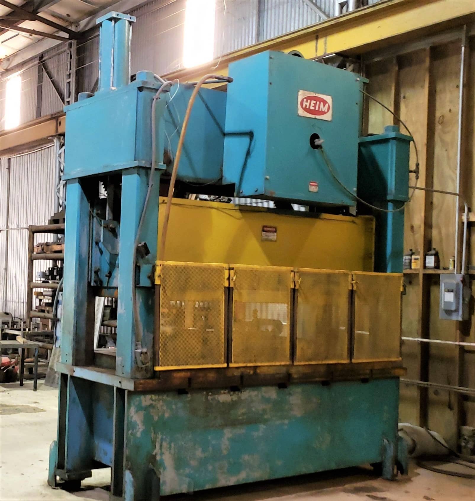 150 Ton HEIM S-150 Press, 1980 - Video Available - Image 2