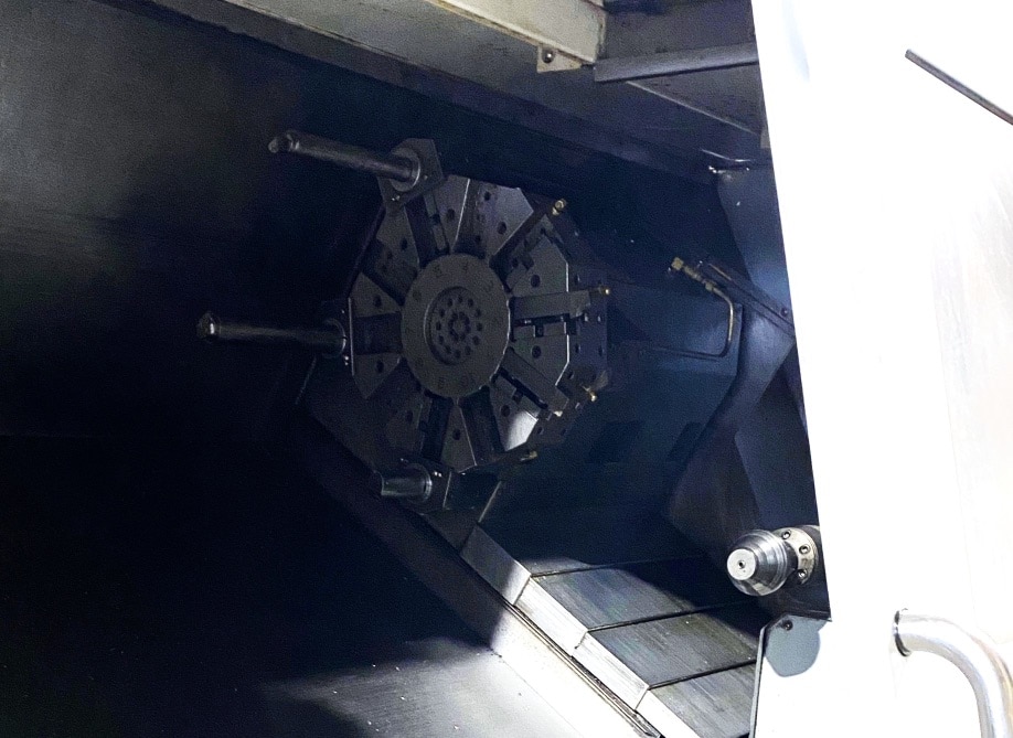 Haas SL-40L Big Bore Long Bed CNC Lathe, 2011 - 1000 PSI High-Pressure Coolant, Steady Rest, Rigid Tapping, Chip Conveyor - Image 5
