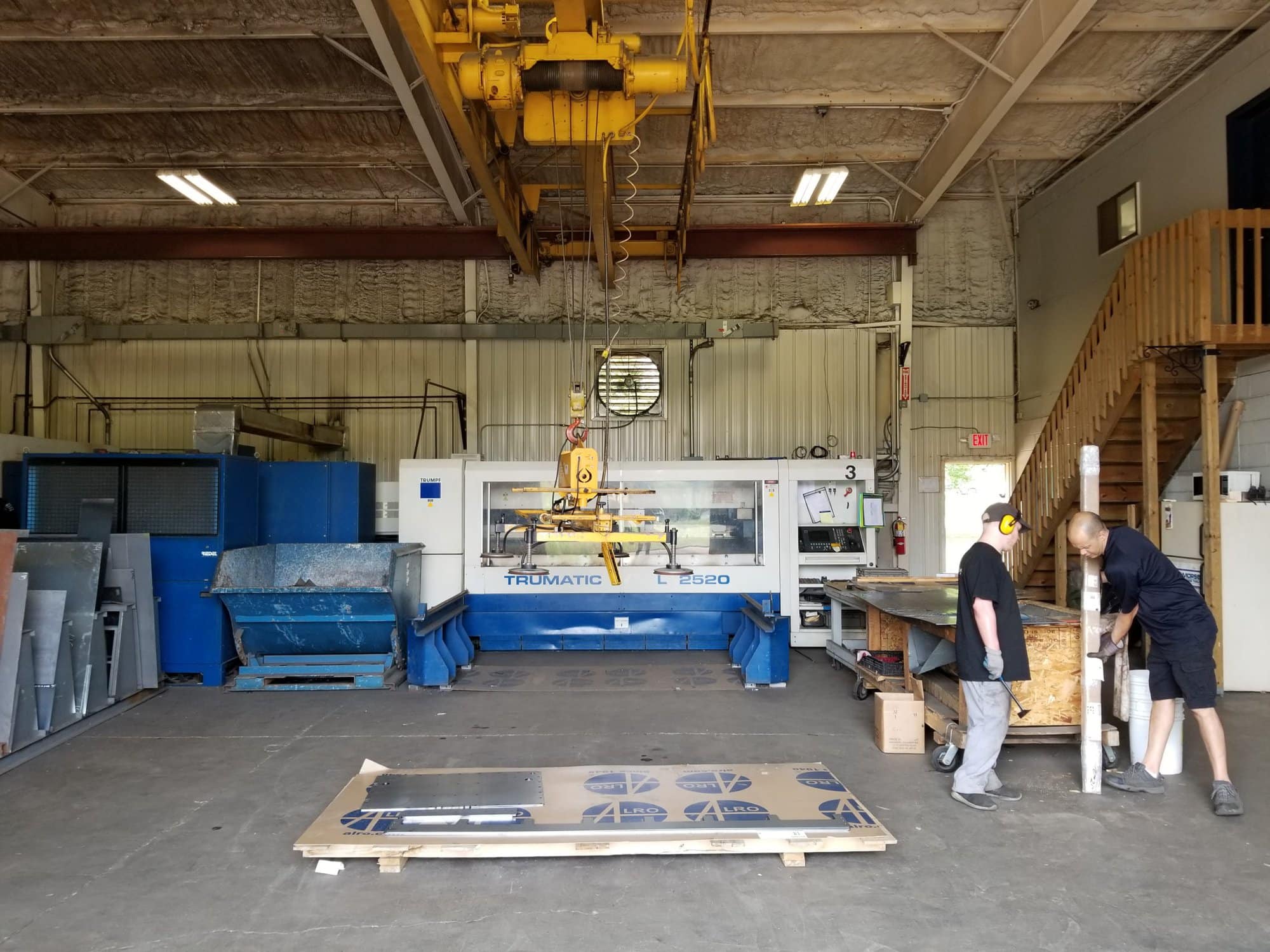 2,000 Watt 4'x8' Trumpf Trumatic L 2520 CO2 Laser, 2003 - Image 3