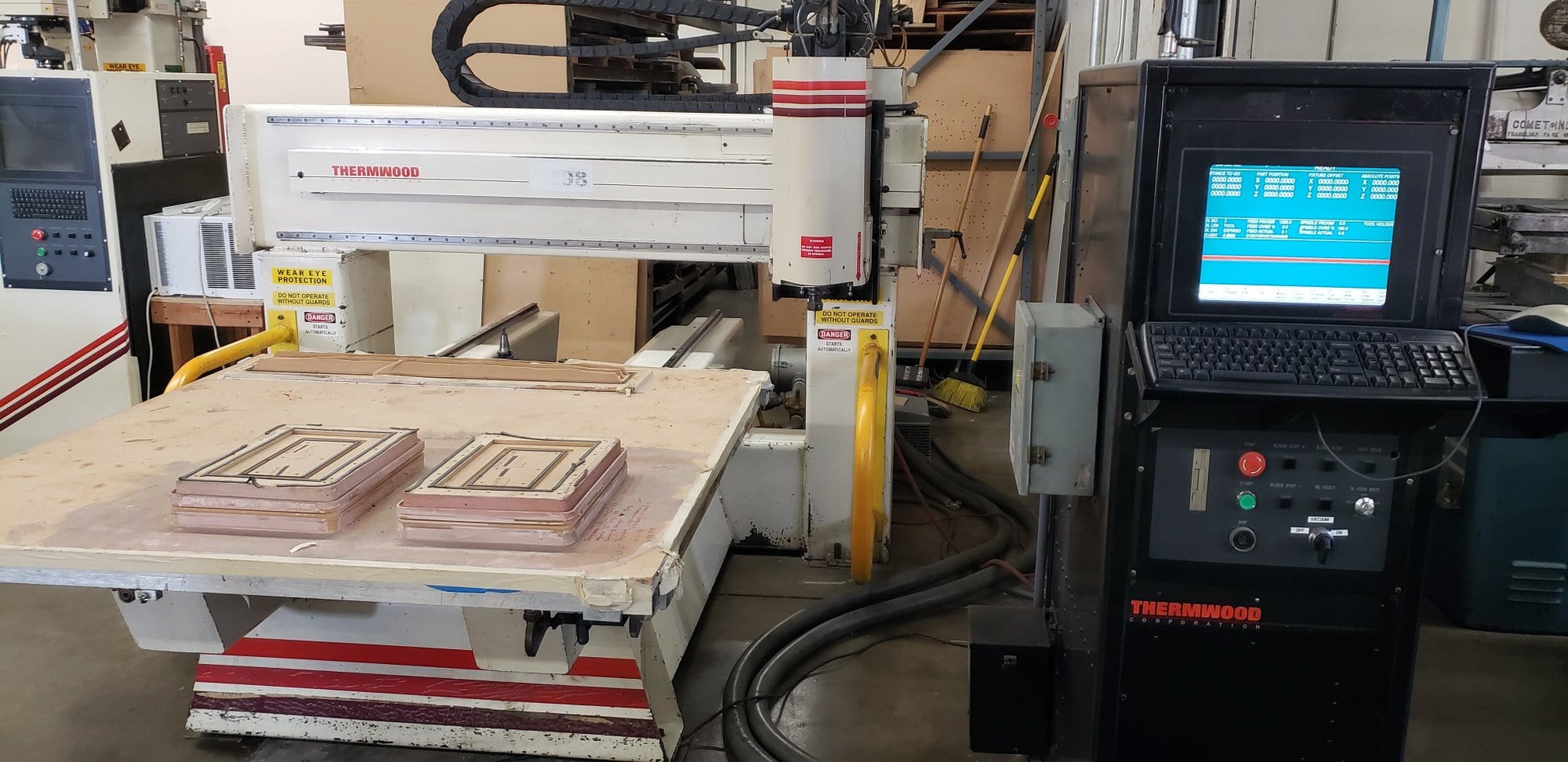 5' x 5' Thermwood C40 CNC Router, 1990 - Updated by Thermwood