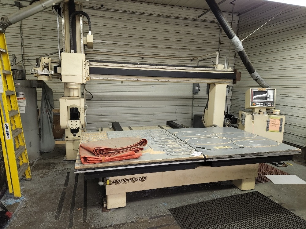 5'X10' Motion Masters SB-55XT 5-Axis CNC Router, 1998 - Image 6