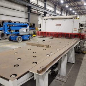 3/8" X 10' Pacific 375R10 Hydraulic Shear, 1975