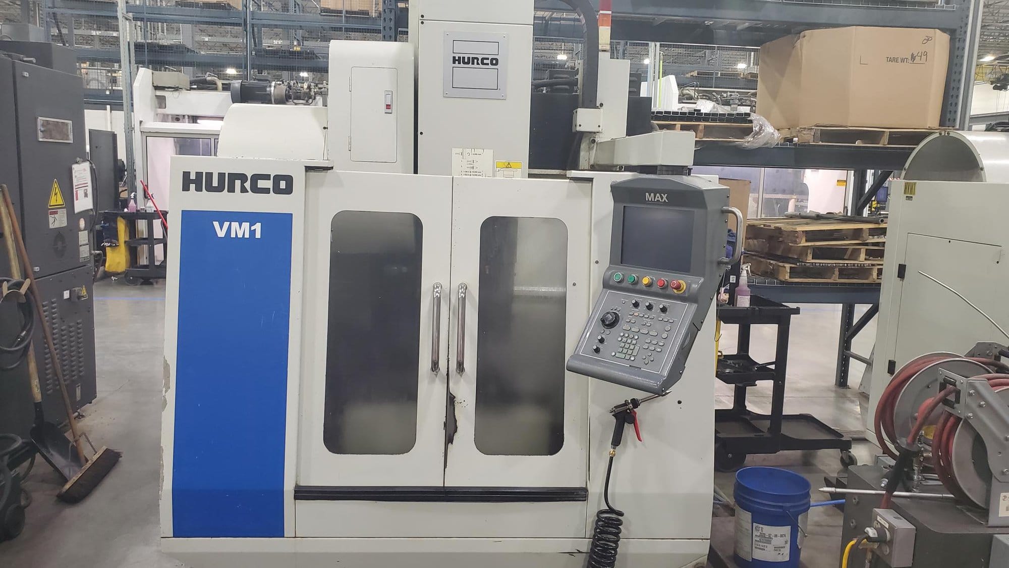 Hurco VM1 VMC, 2005- UltiMax Control, DXF, Rigid Tap