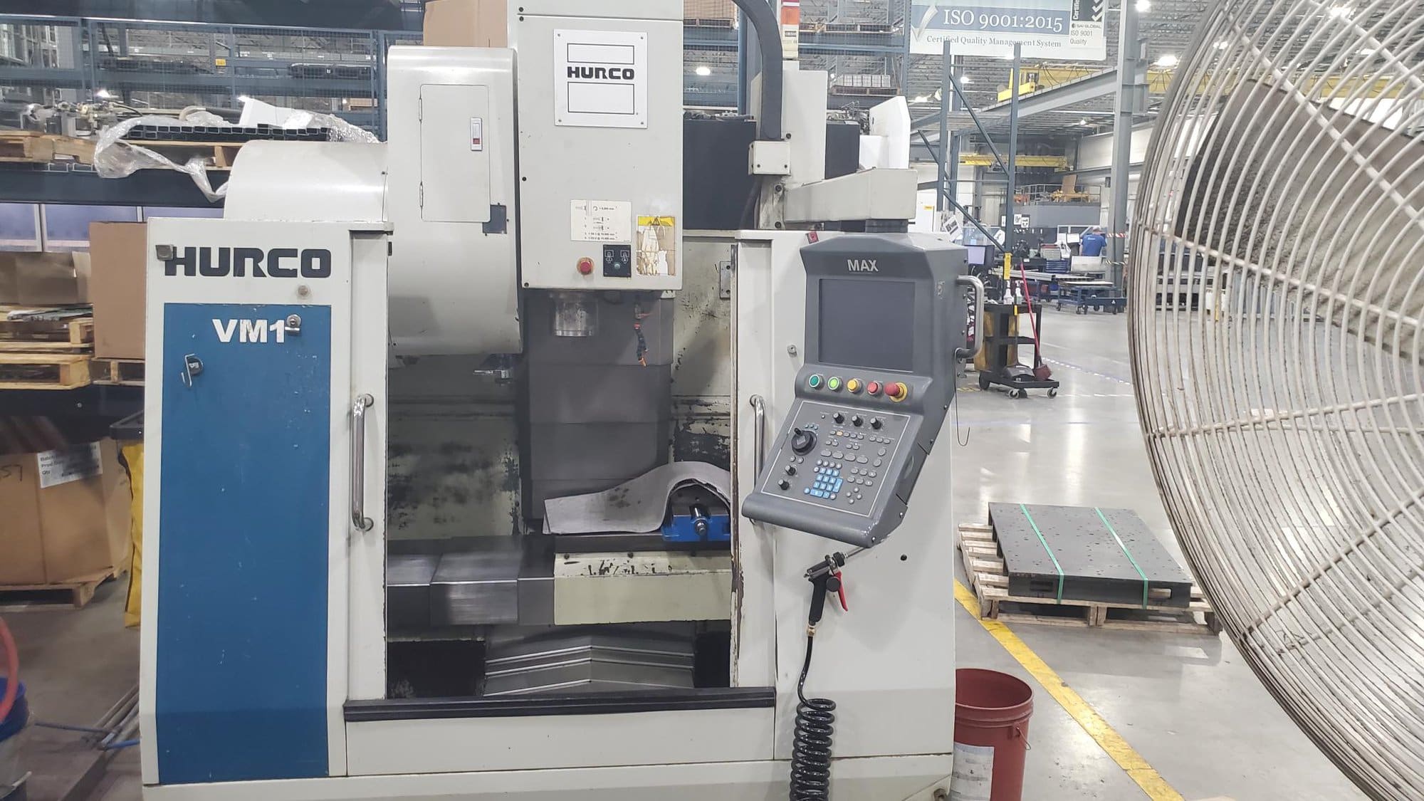 Hurco VM1 VMC 2004- UltiMax Control, DXF, Rigid Tap