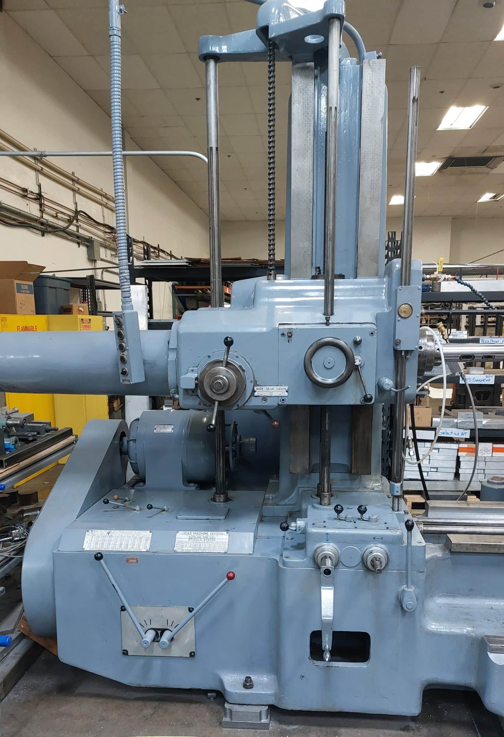 LUCAS 41B - 48 3" Horizontal Boring Mill, 1954- Tooling Included, Clean - Image 2