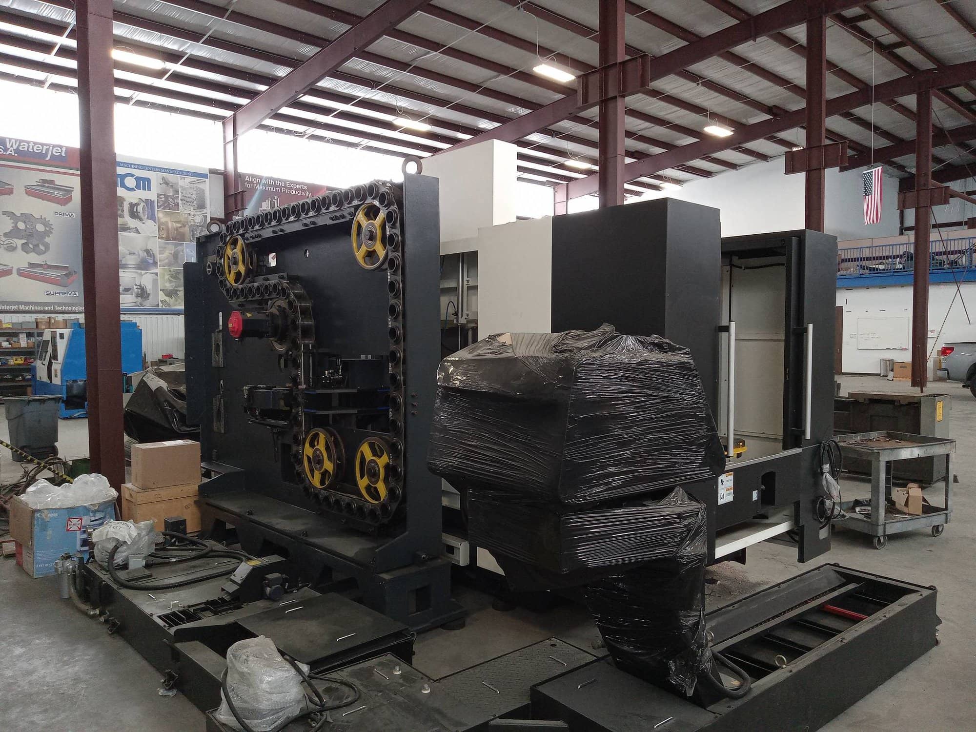 Averex HS550K, Dual Pallet HMC, 2018 Showroom Machine, Never Cut A Chip, Factory Warranty and Install Apply. - Image 12
