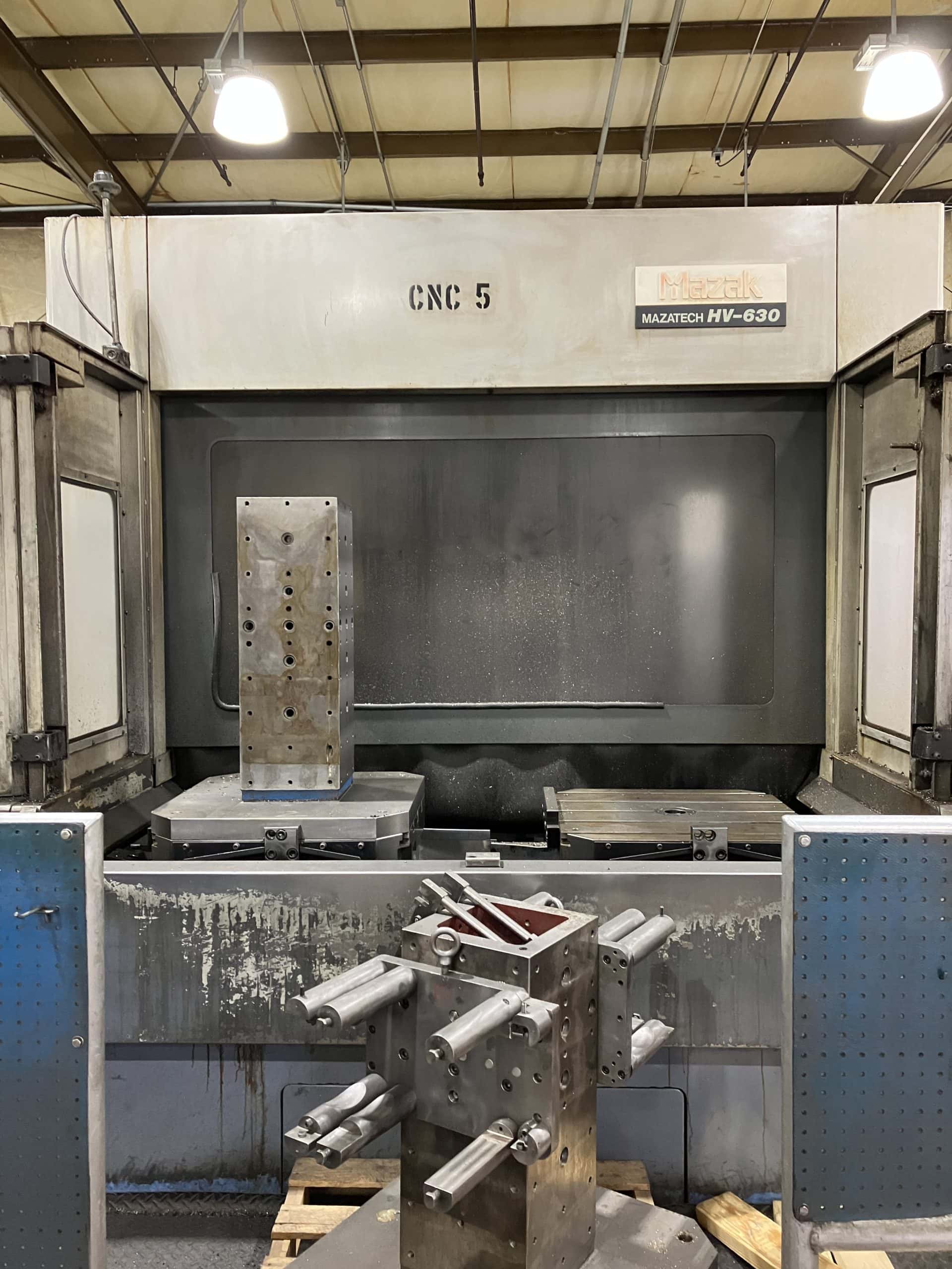 Mazak HV630 5 Axis 630mm HMC, 2000 - Chip Conveyor, 80 ATC - Image 2