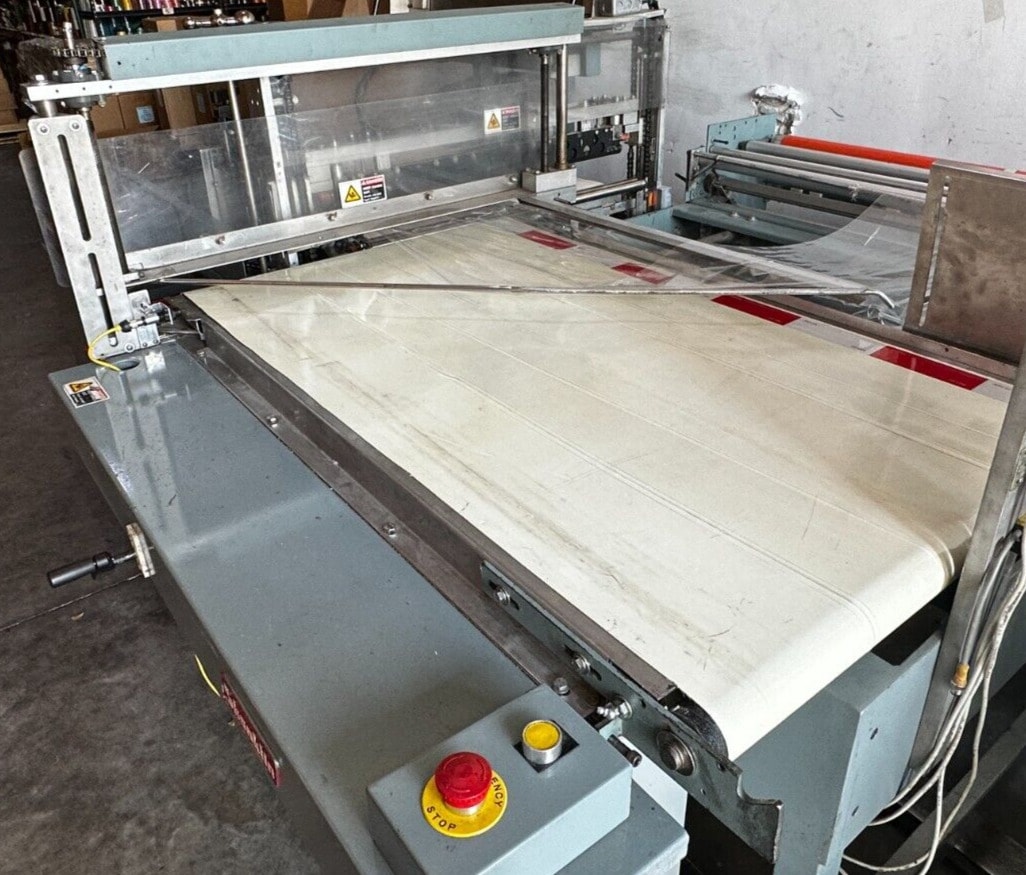 Shanklin CF3 Automatic Sealer & Packager, 2004 - HMI, Upgraded PLC, Video Available - Image 3