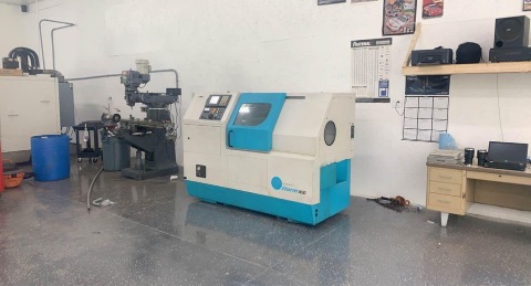 Clausing Storm A50 CNC Lathe, 1999 - Fanuc-21i Control