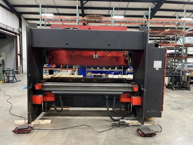 100 Ton x 10' Amada HFE 100-3S Hydraulic Press Brake, 2000- 5-Axis Backgauge - Image 3