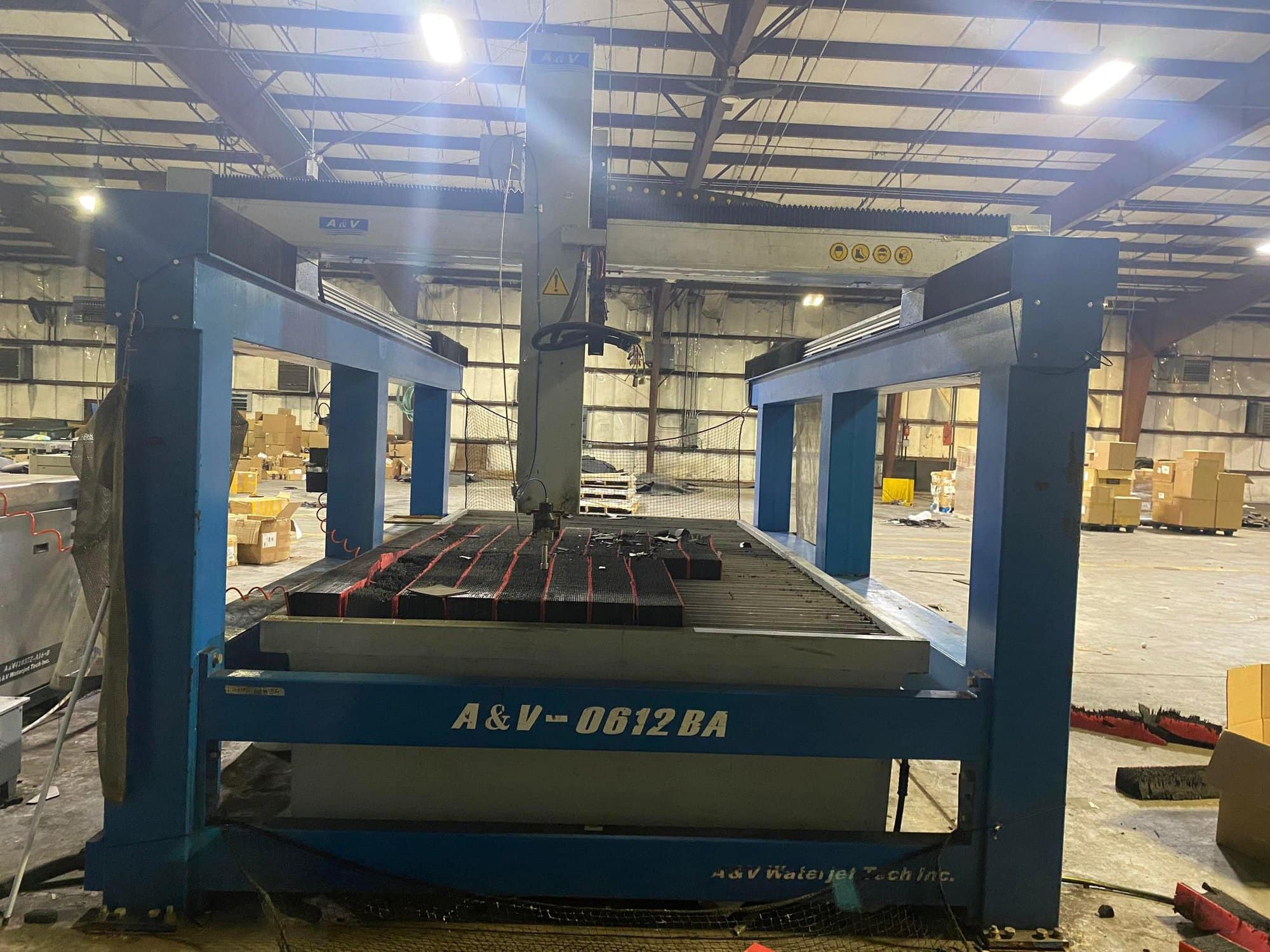 6'x12' A&V 0612 BA Waterjet, 2020 - 55,000 PSI - Image 6