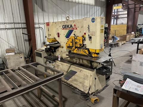 110 Ton Geka Hydracrop 110SD Ironworker, 2008 - Available Immediately - Image 5