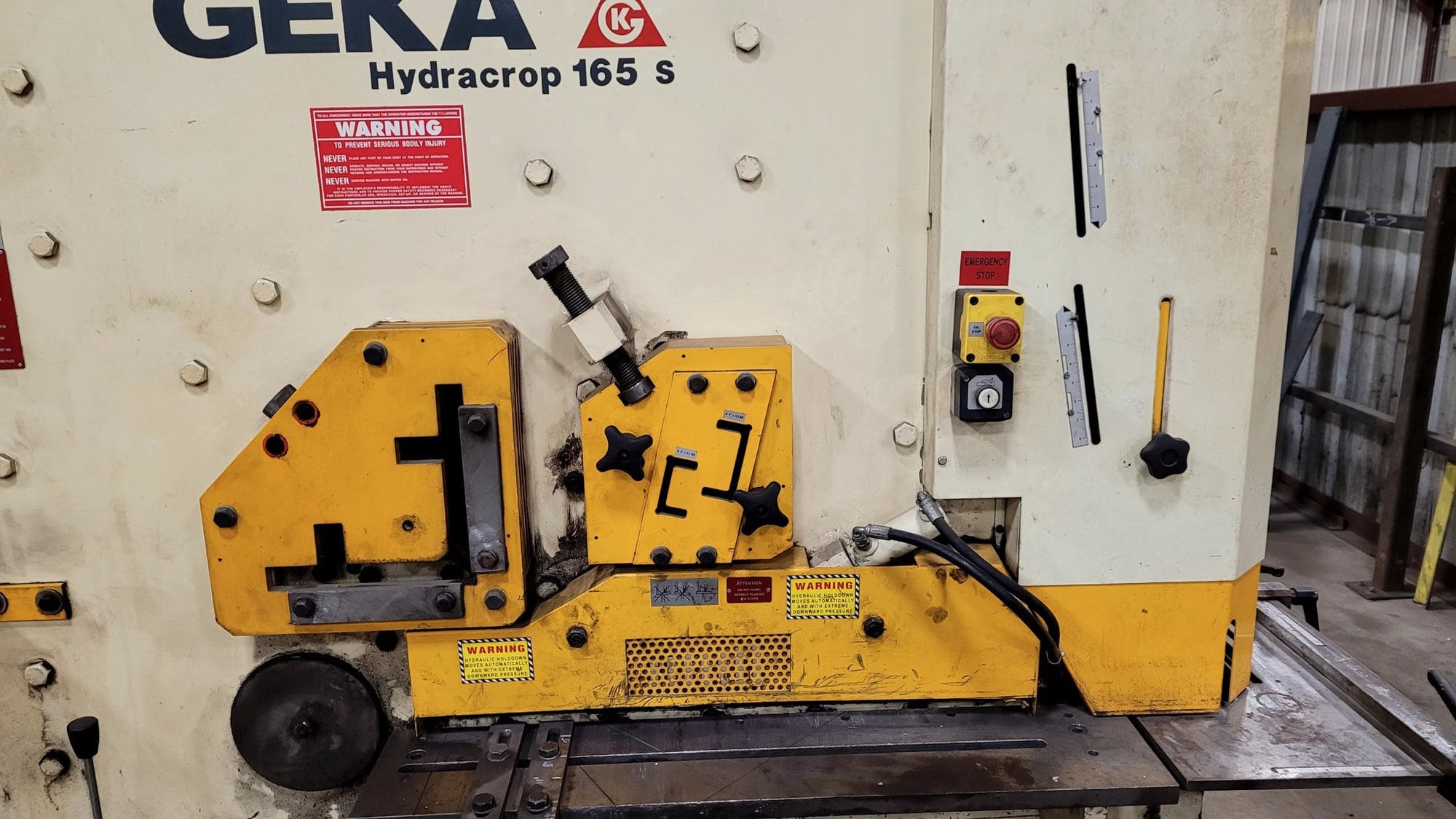 165 Ton Geka Hydracrop 165S Ironworker, 2014 - Available Immediately! - Image 2