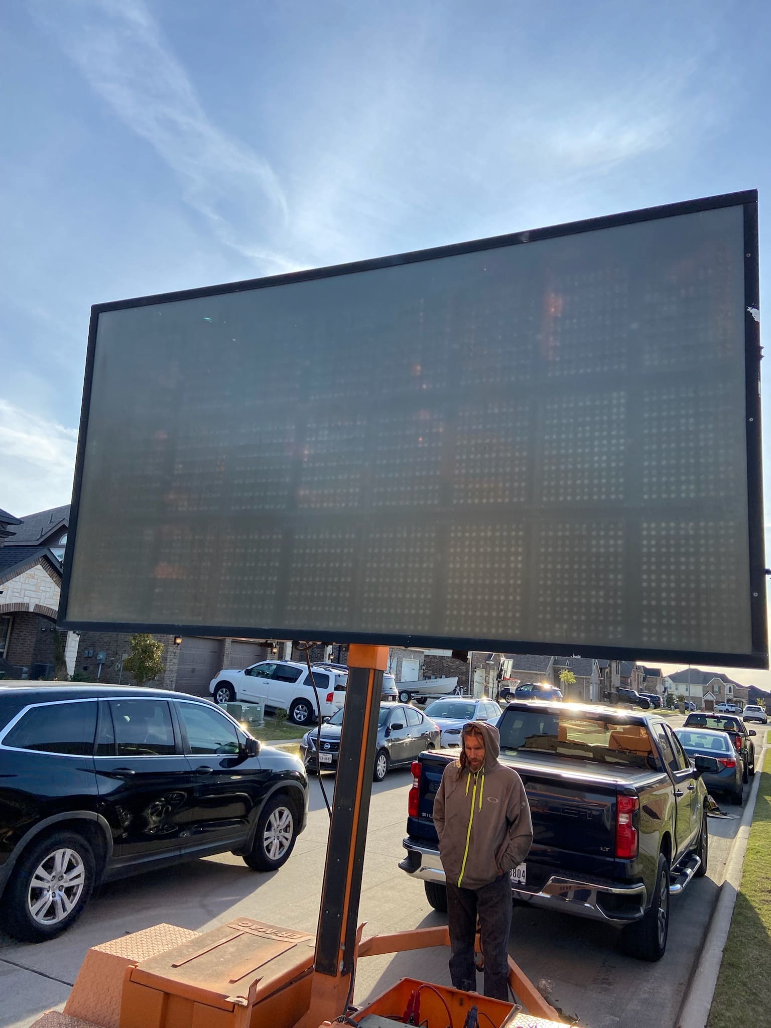 Ver-Mac 1210QS 3 Line 8 Character Message Board With Trailer, 2005 - Solar, Video Available - Image 6