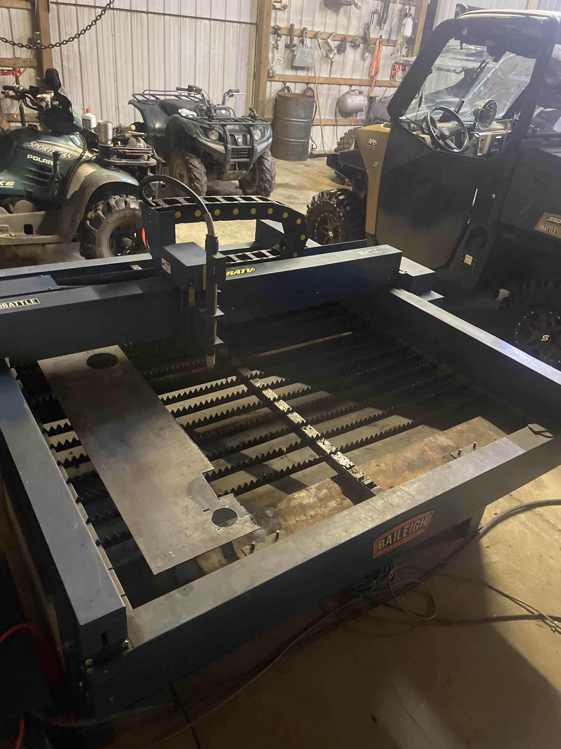 4' x 4' Baileigh PT-44 Plasma, 2016- PT Cutmaster A-80 - Image 6