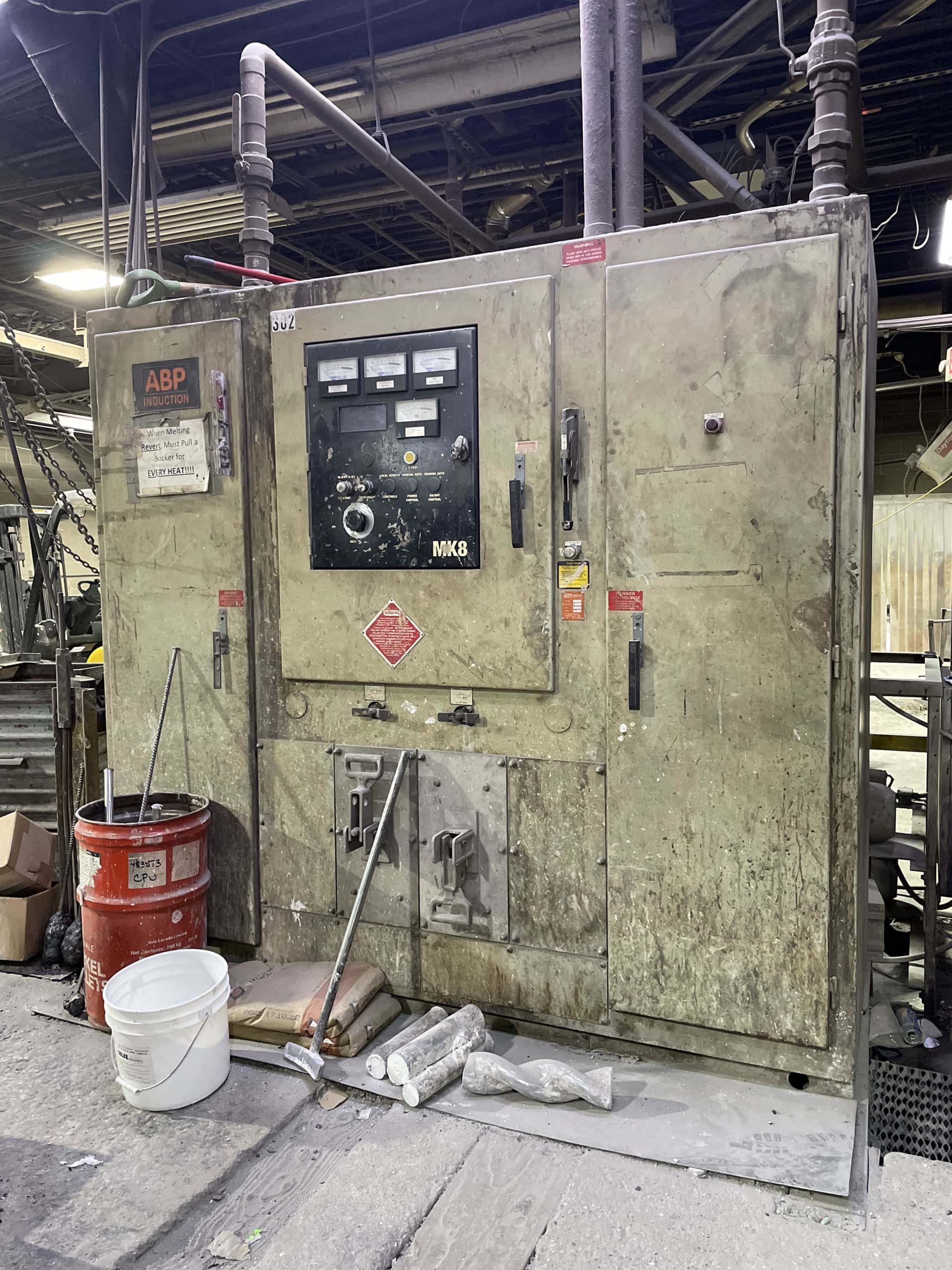 ABP MK8 Induction Furnace Power Pack, 2009 - Ready to Move