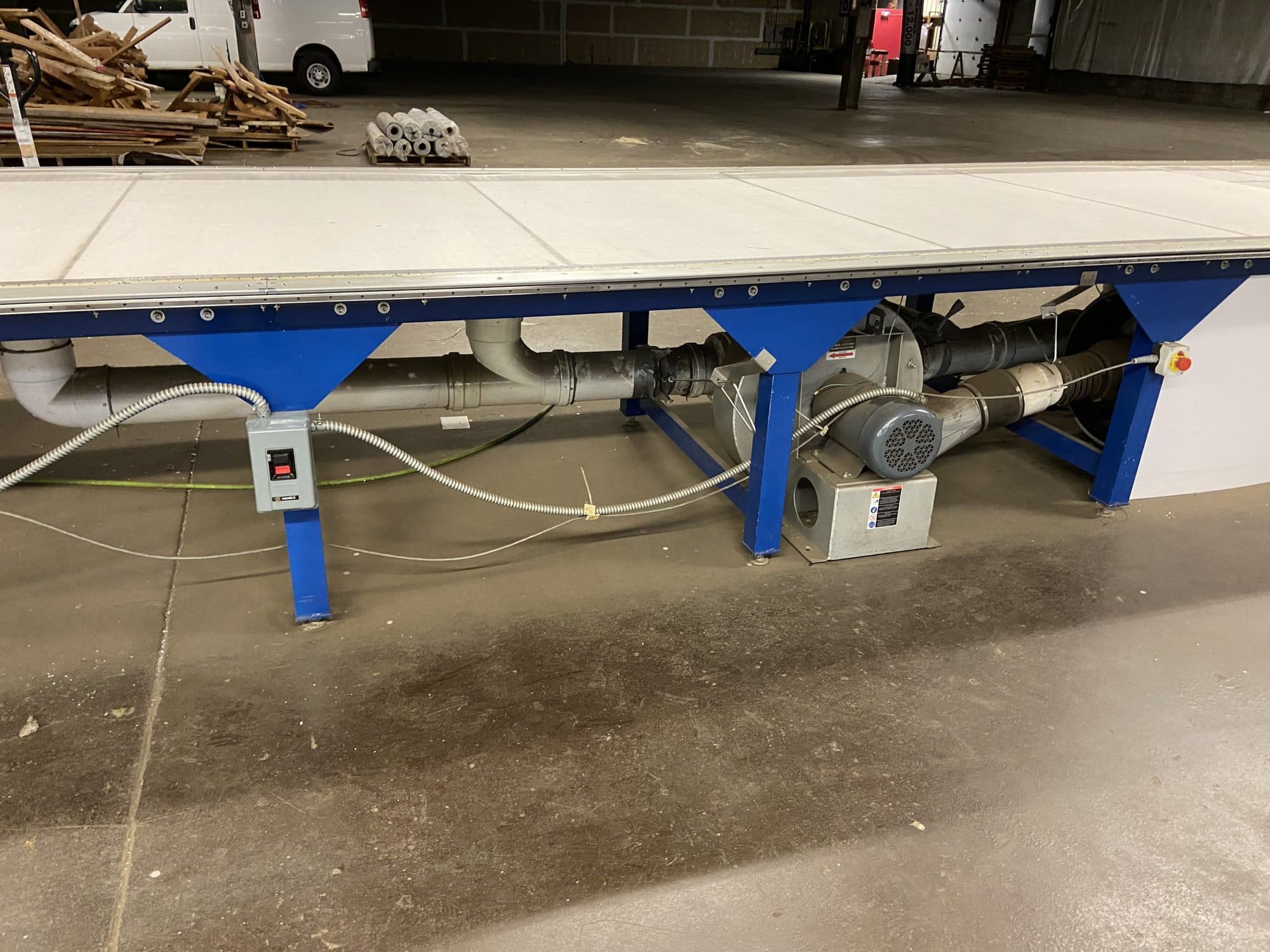 5' x 40' Eastman ETS-M9000-0213 Static Fabric Cutting System, 2008 - Image 7