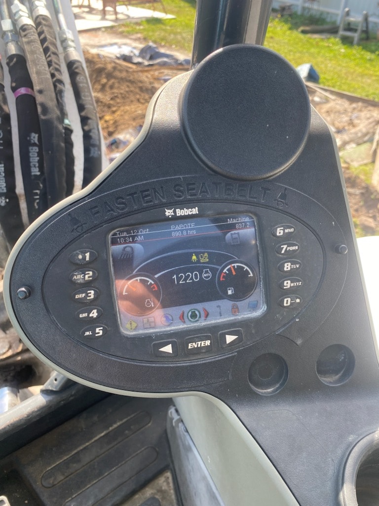 Bobcat E50 Compact Excavator, 2019 - ~900 Hours - Image 8