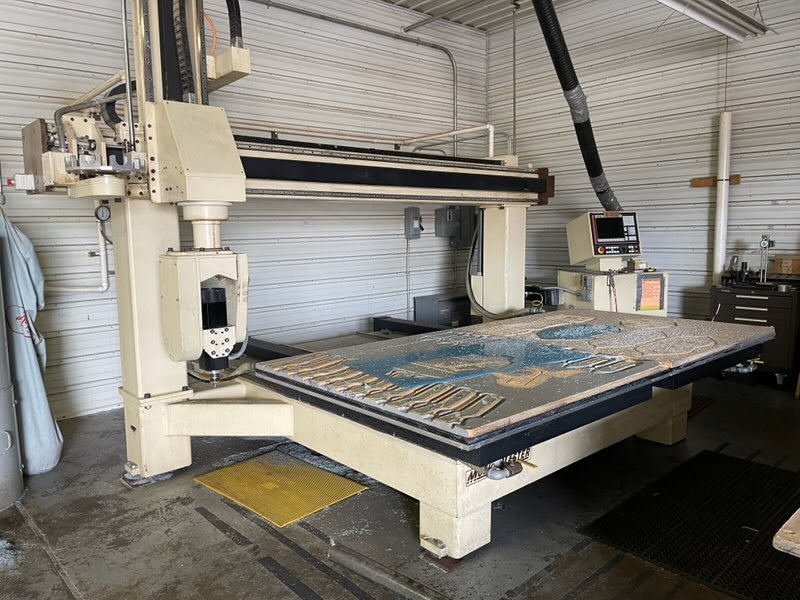 5'X10' Motion Masters SB-55XT 5-Axis CNC Router, 1998 - Image 3