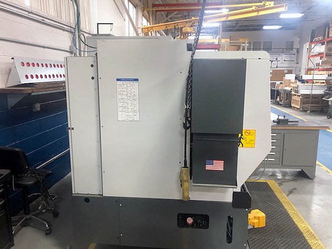 Haas ST-35Y CNC Lathe, 2018- Live Tool, Tailstock, Y-Axis, Presetter, Conveyor, Very Light Use - Image 7