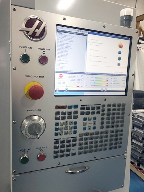 Haas VF-3 4-Axis CNC VMC, 2018 - HRT210 Rotary Table & Chuck, 31 SMTC, WIPS, Chip Auger, Low Hours - Image 3
