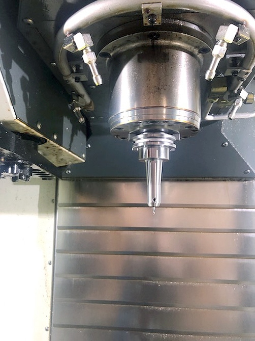 Haas VF-3 4-Axis CNC VMC, 2018 - HRT210 Rotary Table & Chuck, 31 SMTC, WIPS, Chip Auger, Low Hours - Image 5