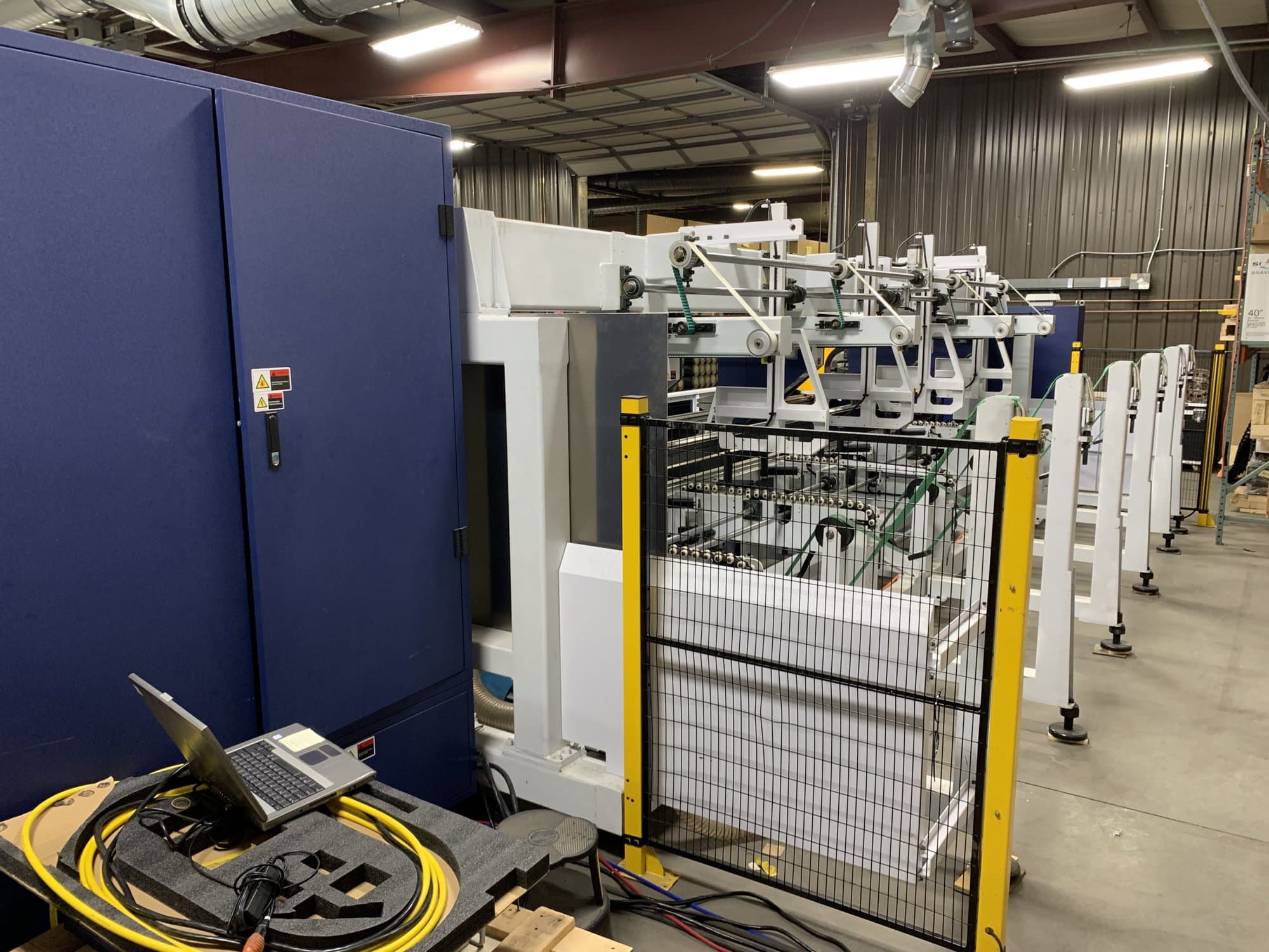 1000 Watt HSG TH65 CNC Fiber Tube Laser, 2018 - 21.3' Material Length, Demo Unit, Auto Feed - Image 4