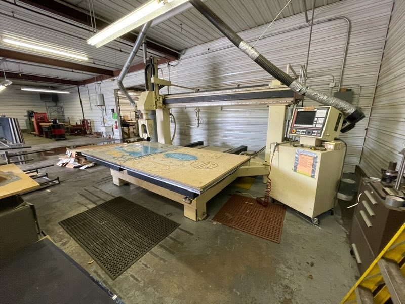 5'X10' Motion Masters SB-55XT 5-Axis CNC Router, 1998