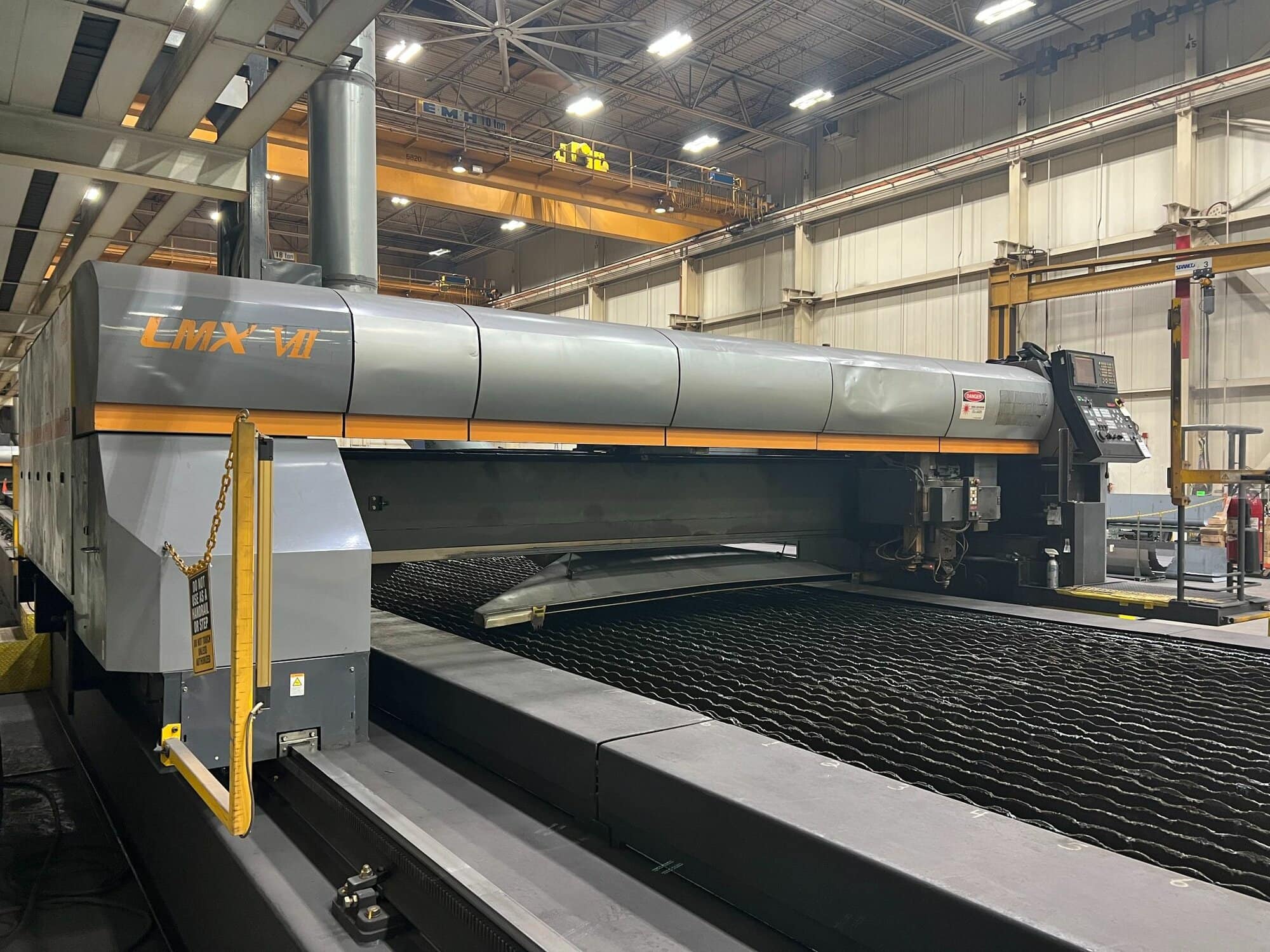 6000 Watt Tanaka LMX VII-TF6000 CO2 Laser, 2008 - 13' x 84' - Image 2