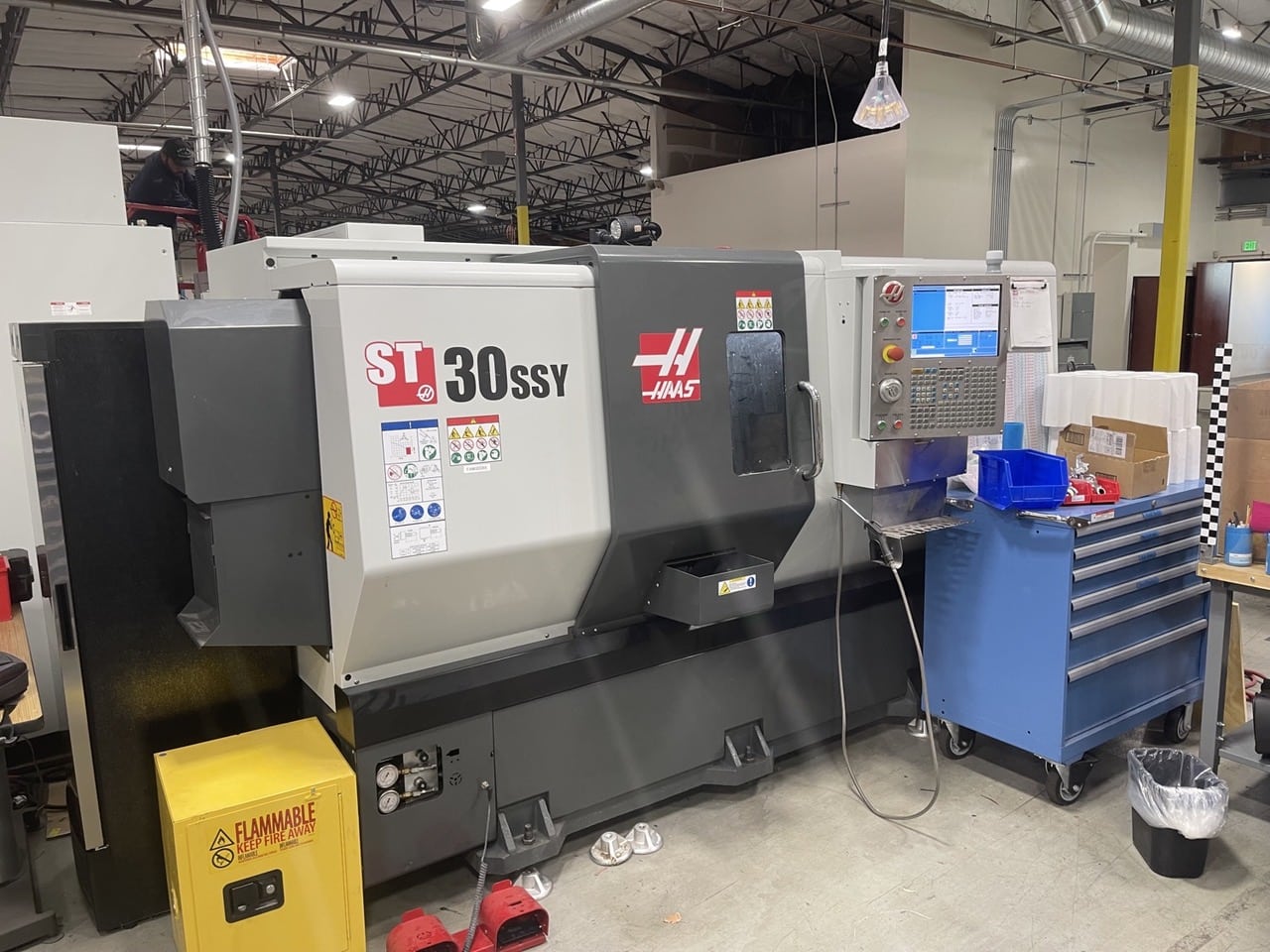 Haas ST-30SSY CNC Lathe, 2016 - 146 Hours, Y-Axis, Live Tooling