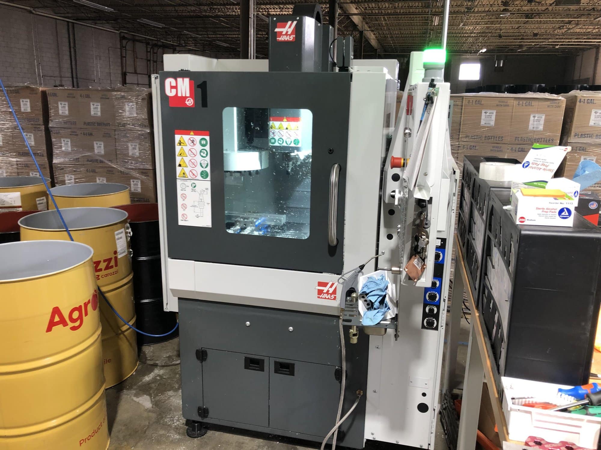 Haas CM-1 VMC, 2019 - 30,000 RPM, High Speed Machining, 4th Axis Prep, 5th Axis prep